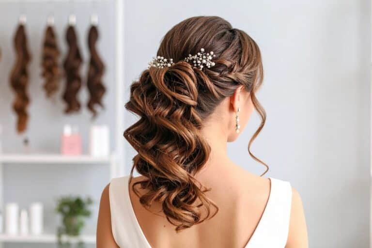 bridal hair trial blueprint service at a salon